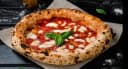 Pizza margherita, a dish from a restaurant order